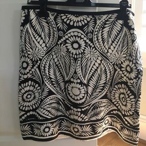 Banana Republic silk skirt
